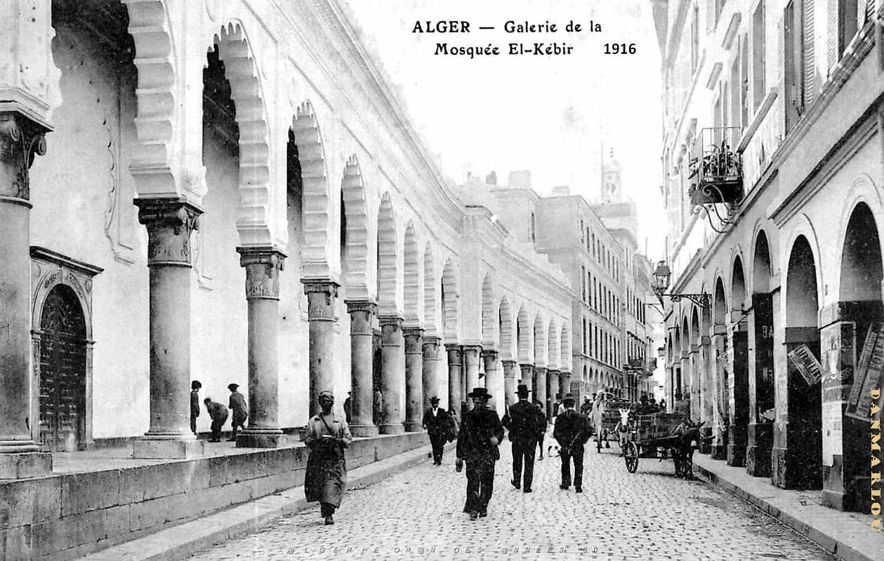 2347- Alger - Mosquee El-Kebir - Galerie- 1916.jpg